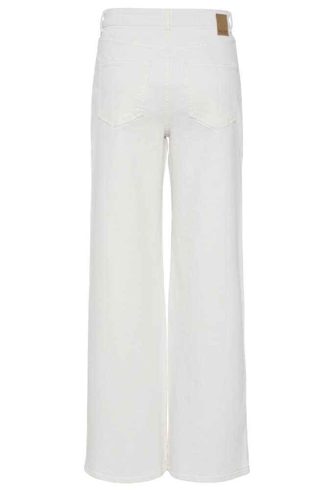 PCSELMA HW WIDE JEANS OD NOOS BC 17154623 Bright White